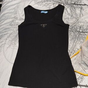 Prada Black Tank Top